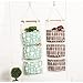 Produktbild 2 Stück kreativ Hängende Tasche,Wand Hängen,Hängeorganizer,Hängende Kombination,Debris Beutel,Wand Utensilo Multifunktionale Wohnzimmer Schlafzimmer Tür Wandschrank Aufhängen Speicher Beutel Kasten Veranstalter (style 2)
