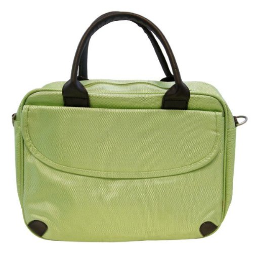 2-TECH Notebook/ Netbook Tasche LADY MESSENGER BAG in GRÜN bis 31 cm (entspricht 12,1'')