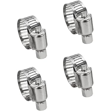 20 Stück Edelstahl Rohrbandschellen 22 Mm – U-förmig, 304 Rostfrei, Für Rohre 5–200 Mm