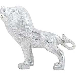 R.J.VON - Stylist Real Customized Front Mudguard Lion - for All Models Bike Royal Enfield Classic,Chrome,Desert Storm,Standard, Electra EFI,Twins,Twinspark,Thunderbird, Himalayan All Model