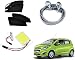 Auto Pearl Premium Quality Car Accessories Combo of Premium Quality Zipper Magnetic Sun Shades Car Curtain. & SMD/LED Interior Roof Ceiling Light. & Full Steel Towing Tow Cable 2000kgs 6mm Heavy Duty 4Mtr. For Chevrolet Beat Type-2 RS.1479.00