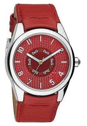 D&G DW0260 Ladies Sandpiper Red strap Watch