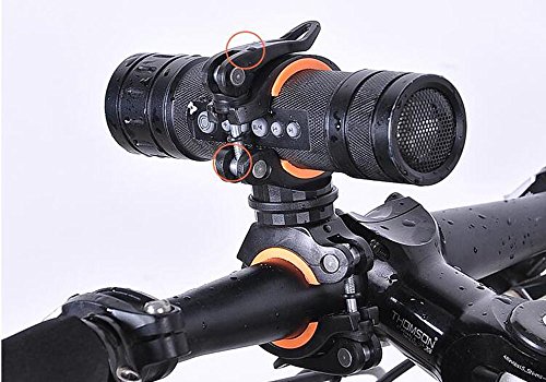SOOJET BFH-02 360° Verstellbare Universal Fahrrad Halterung Bike Bicycle Holder Für Taschenlampe, Action Kamera, GPS Und Anderen Elektronischen Sport Geräten - 6