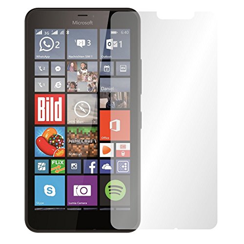 4 x Slabo Displayschutzfolie Microsoft Lumia 640 XL Displayschutz Schutzfolie Folie „No Reflexion|Keine Reflektion“ MATT – Entspiegelnd MADE IN GERMANY - 2
