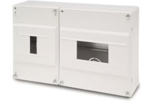 FAMATEL – Armario superficie IP40 | ICP 32 | 8 elementos | 195x284x55 | Blanco