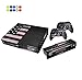 Produktbild Skin for XBOX ONE - Morbuy Design Folie Aufkleber schützende Haut Schale für Microsoft XBOX ONE Konsole und 2 Dualshock Controller Skins und Kamera Sticker Set + 10 pc Silikon Thumb Grips (Flagge Amerika)