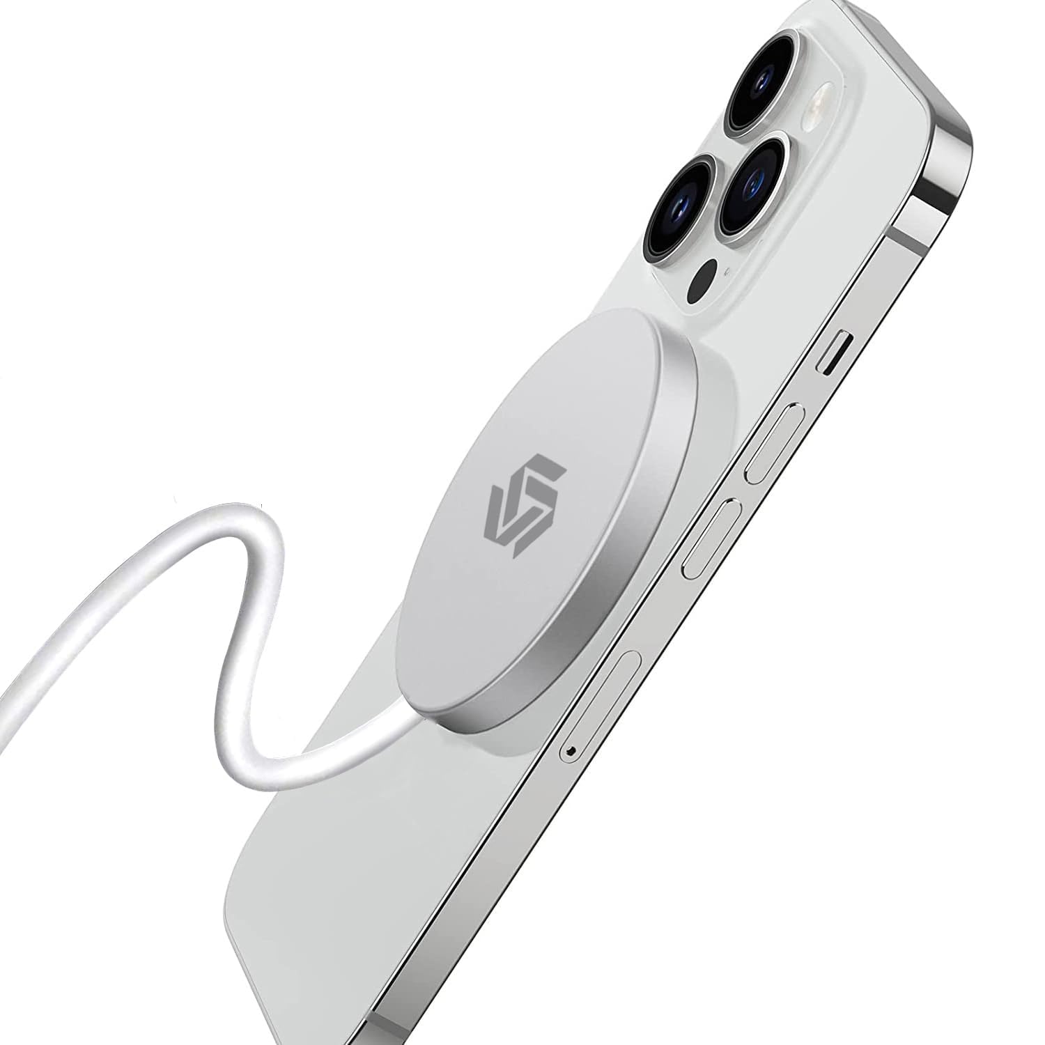 SYSTENE 15W Mag-Safe Charger Wireless Charger Fast Charging,Type C Charger Compatible iPhone 14/14 Pro/14 Pro Max/15/15 Pro/ 15 Pro Max/13 Mini/13Pro/13 Pro Max /16/16 Pro/Plus/Max