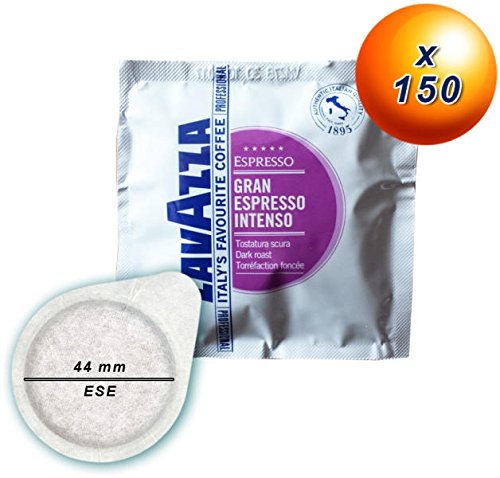 300 lavazza pads ese grand espresso intenso 44 mm pads lavazza ese150 Stück - 4