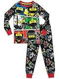 Dieser coole Schlafanzug bietet Ihrem kleinen Ninja eine angenehme schlanke Passform. Für ein wenig mehr Raum würden wir allerdings empfehlen, eine Nummer größer zu bestellen.