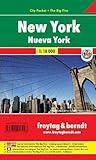 mapa ny city  New York City Pocket. Plano plastificado 1:10.000: Stadskaart 1:18 000