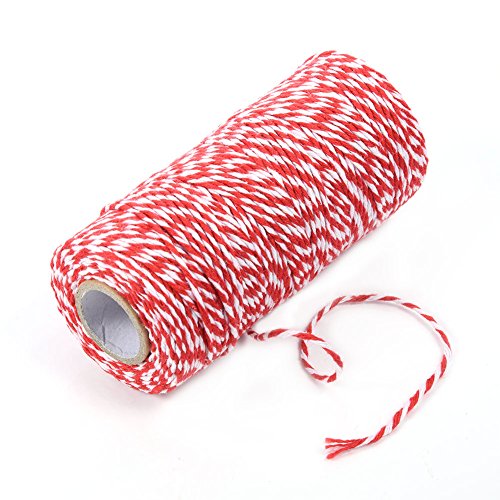 100M Länge Juteschnur Leinen Garten Kordel Bastelschnur für Gartenarbeit/Bateln/Geschenk Packing LianLe - 4