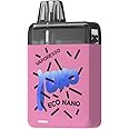 Vaporesso ECO Nano Pod Kit 1000mAh Integrated Battery 16W Leak-Proof Lightweight Design Vape Starter Kit No Nicotine (Peach Pink)