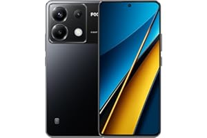 Xiaomi Poco X6 5G Smartphone 12+256GB Snapdragon 7s Gen 2 Procesador 6.67" CrystalRes 120Hz FIow AMOLED Pantalla 64MP Triple Cámara 5100mAh Batería 67W Turbo Charge (Negro)