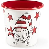 Excelsa 65421, Set 6 Tazzine Caffe' Gnome Sweet Home, Ml.90, Vetro