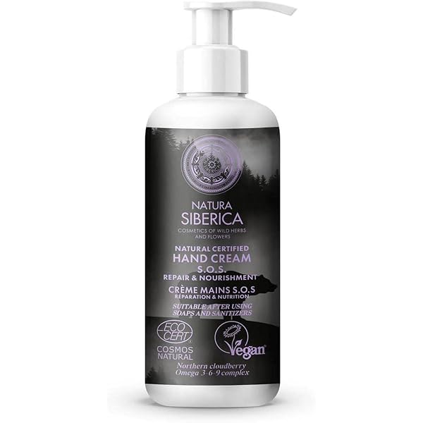 Natura Siberica Hand- & Nagelcreme – Repair & Recovery, 250 Ml