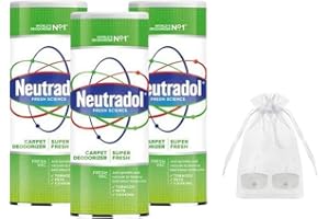 Neutradol Carpet Deodoriser, Carpet Freshener Camleigh Home Stores Multi-Pack (Neutradol Carpet Deodoriser 3 Pack- Fresh)