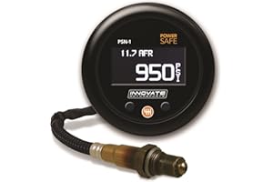 INNOVATE MOTORSPORTS Innovate 3893 PSN-1 PowerSafe Nitrous Bottle Pressure Gauge Complete Kit
