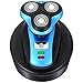 Price comparison product image Electric Shaver,Rechargeable Wet And Dry 4D Three Heads Razors Ergonomic Handle Portable On-Board 10X10x10cm Hmhope