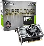 EVGA NVIDIA GeForce GTX 1050 Ti SC (Superclock) GAMING 4 GB GDDR5 128 bit Memory HDMI/DP/DVI PCI Express 3 Graphics Card - Black