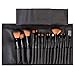 LaRoc 16 Pieces Makeup Brush Cosmetic Set Kit Eyeshadow Foundation Powder Blush Eye