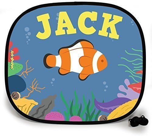 Under The SEA Clown Fish Design Personalised Car Sunshade x 1