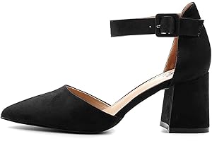 Rio Fiore Tacones de Mujer, Zapatos de tacón con Tiras, Negro/Azul/Beige/Blanco/Verde/Rojo/Fucsia/Violeta/Menta, Textil/Сuero sintético, 7 cm Tacón Bloque, Zapatos con Correa en el Tobillo, A0142