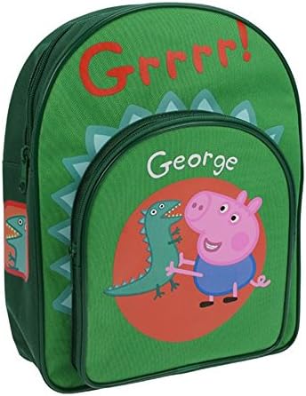 Official Peppa Pig George Grrr! Dinosaur Backpack School Bag