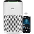 Qubo Smart Air Purifier for Home Q200, From Hero Group, Up To 200 Sqft, Removes 99.99% Allergens, App & Voice Control, Filter Life 9000 Hrs, True HEPA H13 Filter, Energy Saving White