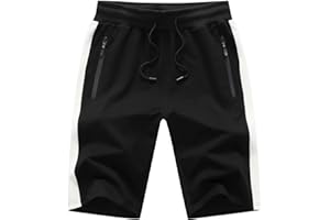 Tansozer Pantalones Cortos Hombre Deporte Running