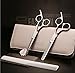 Produktbild SMITH CHU®Friseurschere 5.5 Zoll Haarschere Set aus Edelstahl mit Profi Friseurschere,einer Kammschere,einem Kamm,einem Tuch und einer Tasche Professionelle Friseur Effilierschere