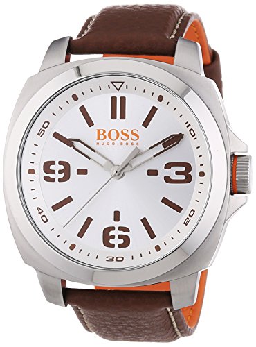 BOSS Orange Herren-Armbanduhr XL Brisbane Analog Quarz Edelstahl 1513097 BOSS Orange Herren-Armbanduhr XL Brisbane Analog Quarz Edelstahl 1513097
