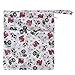Reusable Baby Cloth Diaper Bag Double Zipper 36 x 30cm (Farm Pattern)