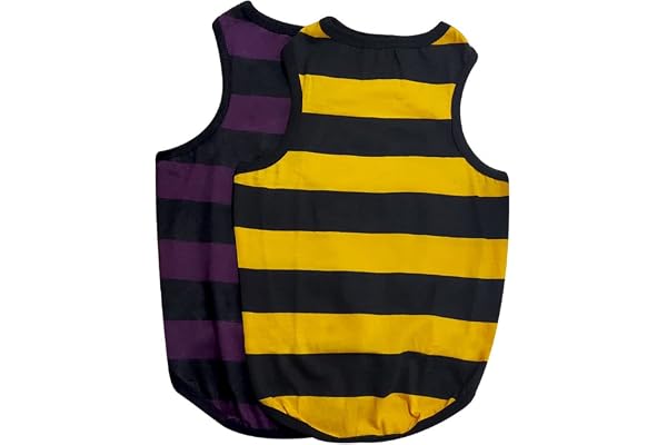Fetcher Dog T Shirt Sleeveless Muscle Tee Sando Vest for Dogs and Cats (Set of 2) (26" 4XL)