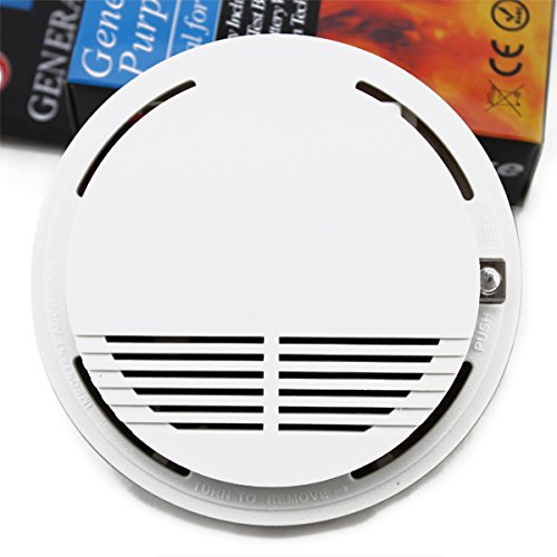 Hengda® Rauchmelder Feuermelder Kohlenmonoxid Alarm CE RoHS nach EN Batterie Gasmelder (10 Stück) - 3