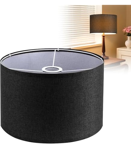 GIGGI Paralume Grande A 2 Piani Grigio Chiaro, 30 Cm, Per Lampade Da Soffitto, Tavolo E Terra, Moderno, Anello Riduttore Incluso