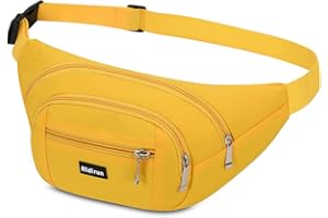 RIDIRUN Waterproof bumbags and Fanny Packs for Women Men Hiking Running Travel Dog wolking Waist Bag for Women Men Ladies Boys Waterproof for Outdoor Sport