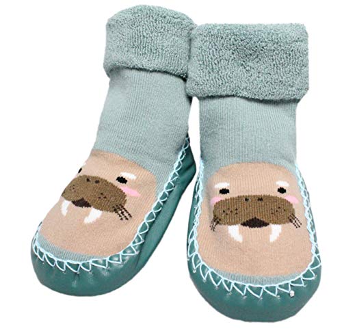 Baby Toddler Boys Girls Winter Non Slip Animal Slipper Shoe