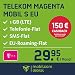 Produktbild Telekom Magenta Mobil S EU Allnet Flat mit 2 GB LTE Internet Flat max. 300 MBit/s,  Telefonie- und SMS-Flat in alle dt. Netze, HotSpot-Flat, EU Flat, 24 Monate Laufzeit, monatlich nur 29,99 EUR statt 39,99 EUR + Cashback in Höhe von 150 EUR, Triple-Sim-Karten