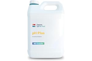 ZAGOSA 5kg pH Plus Increaser Granules for Spa, Hot Tub, Swimming Pool, Inflatable & Swim Spa Water - pH Balancer for Safe & Comfortable Bathing