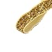 Baby Girl Headband Photography Headwear Faux Pearl Rhinestone Crown Pattern (Gold)