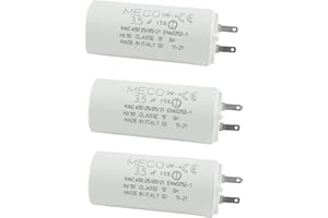 LORTECH Motorkondensatoren 3,5 μF 10Nm für Rollladen 3 stück