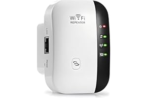 TLLTKOK WiFi Extender Booster,WiFi Extender,Signal Booster for Home Up to 5000 sq.ft and 45 Devices, Internet Booster with Ethernet Port, Quick Setup, Home Wireless Signal Booster
