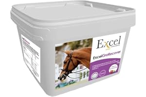EXCEL SUPPLEMENTS EUROPE Excel Supplements GRARECOVER - Suplemento para la Recuperación Muscular del Caballo | Recomendado Tras Ejercicio y Competición | Aceite de Camelina con Omega 3, 6 y 9 | 1KG