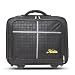 Hobie Casual 40 liters Nylon Black & Silver Travel Bag luggage & Suitcase (H102242111) RS.7000.00
