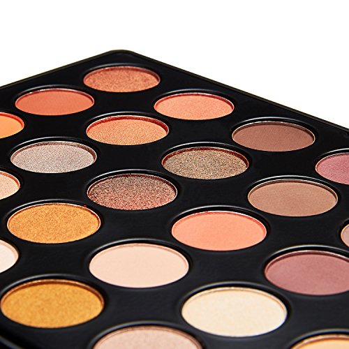 DE’LANCI Professionelle 35 Farben Lidschatten Palette Wasserdichte Verfassungs Augenschminke Kit O - 4