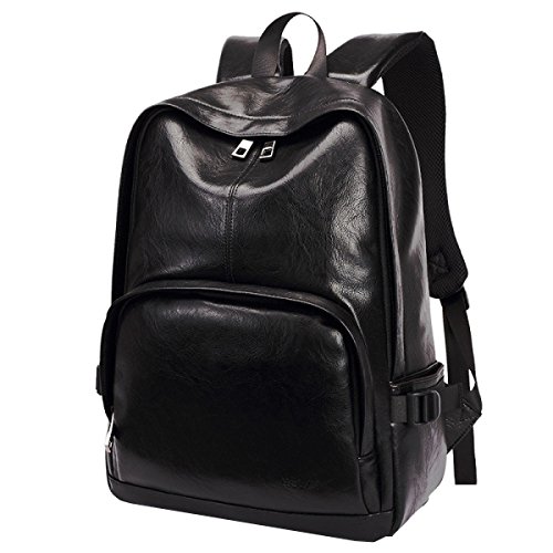 Preisvergleich Produktbild LAIDAYE Menschen Auf Die Schultern Lässig Rucksack,Black-15