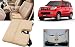Auto Pearl - Premium Quality Car Seat Rest Cushion Beige For - Mahindra TUV-300 RS.799.00