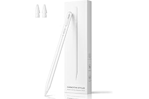 LYCOSIDAE Stylet Pencil Compatible Apple ipad(2018-2022): Reject de Paume & Détection d'inclinaison & Fixation Magnétique Compatible avec iPad | iPad Pro | iPad Mini | iPad Air