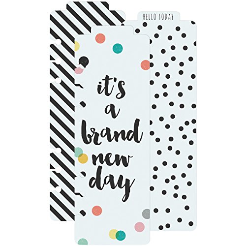 Simple Stories Carpe Diem Plastic Bookmarks 3/Pkg-,