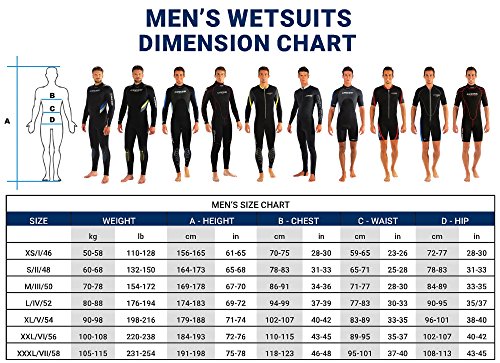 Cressi Herren Lido-Neopren 2mm Shorty Neoprenanzug - 6